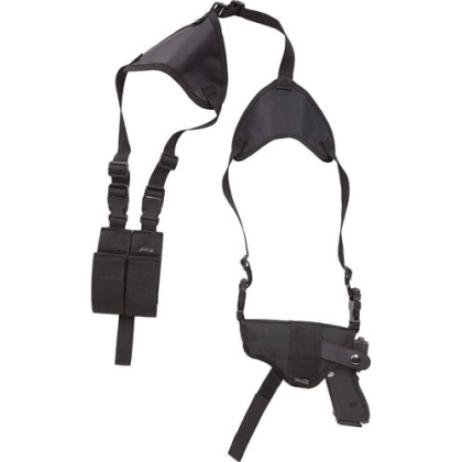 Bulldog Deluxe Hztl-shoulder - Hlstr Ambi 2.5-3.75" Bbl's Blk