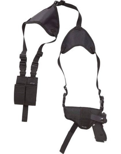 Bulldog Deluxe Hztl-shoulder - Hlstr Ambi 2.5-3.75" Bbl's Blk
