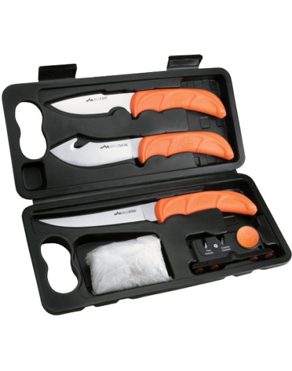Outdoor Edge Wild Lite 6 Piece - Game Processing Kit W-hard Box