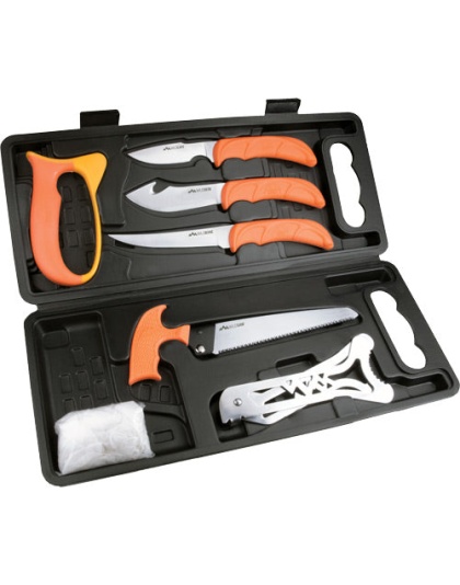 Outdoor Edge Wild Pak 8 Piece - Game Processing Kit W-hard Box