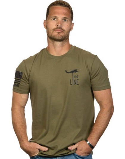 Nine Line Apparel Warheads On - Forheads Men's T-shirt Grn 2xl
