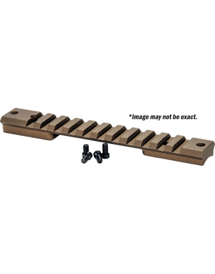 Warne Rail Mountain Tech 20moa - Browning X-bolt La Burnt Brnze