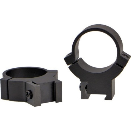 Warne Rings 7.3-22 1" High - Matte 3-8 Or 11mm Dovetail
