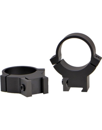 Warne Rings 7.3-22 1" High - Matte 3-8 Or 11mm Dovetail