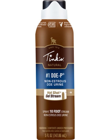Tinks Deer Lure #1 Doe-p Non - Estrus Hot Shot Gel 5oz. Aero