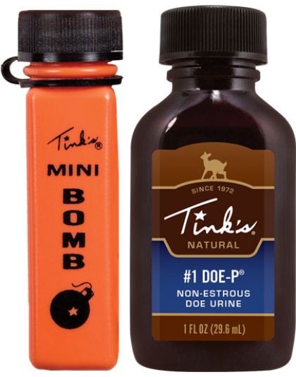 Tinks Deer Lure #1 Doe-p Non - Estrus W-mini Bomb 1fl Ounce
