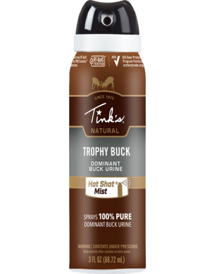 Tinks Deer Lure Trophy Buck - Hot Shot Mist 3oz. Aerosol