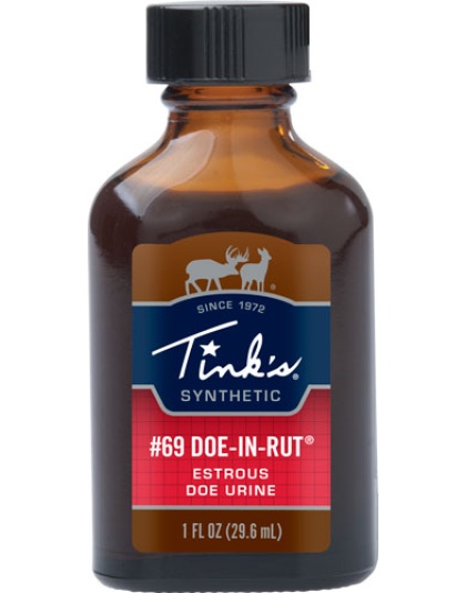 Tinks Deer Lure #69 Doe-in-rut - Synthetic 1fl Ounce Bottle