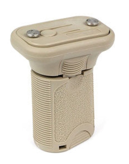 Bcm Vertical Grip Short Fde - Fits Keymod Rails