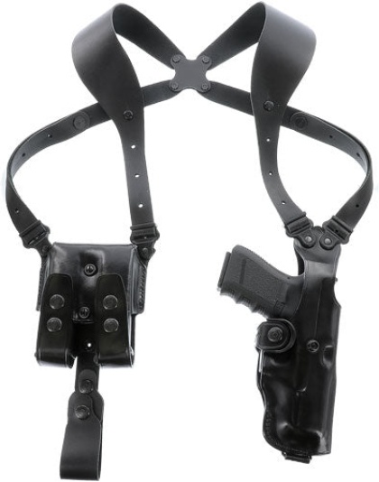 Galco Vertical Shoulder System - 4.0 Ambi Leather Beretta 92 Bl