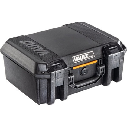 Pelican Vault Large Pistol - Case W- Foam Black