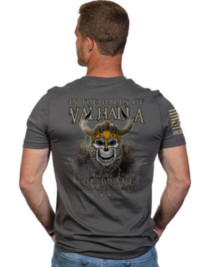 Nine Line Apparel Valhalla - Men's T-shirt Heavy Metal Lrge