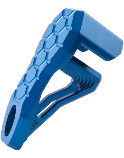 Phase 5 Stock Ums Universal - Mini Stock For Ar-15 Blue