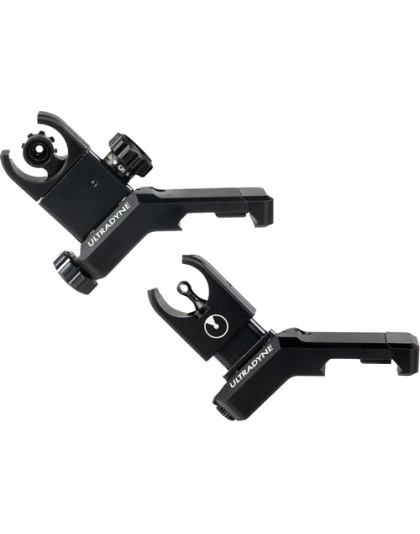 Ultradyne Sight Combo Offset - Folding Rh C4 Picatinny Black