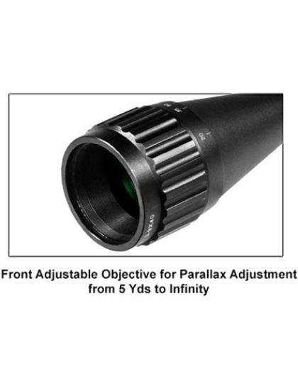 Utg Scope 3-9x40 1" Ao - 36 Color Illuminated Mil-dot
