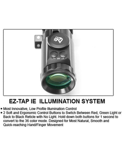 Utg Scope 3-9x40 1" Ao - 36 Color Illuminated Mil-dot