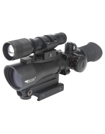 Bsa Tactical Weapon Sight - W- 650nm Laser And Light