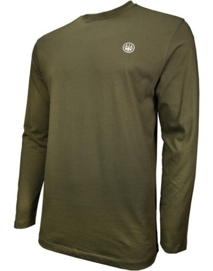 Beretta T-shirt Long Sleeve - Usa Logo X-large Od Green