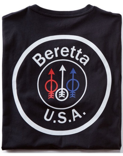 Beretta T-shirt Usa Logo - Large Black