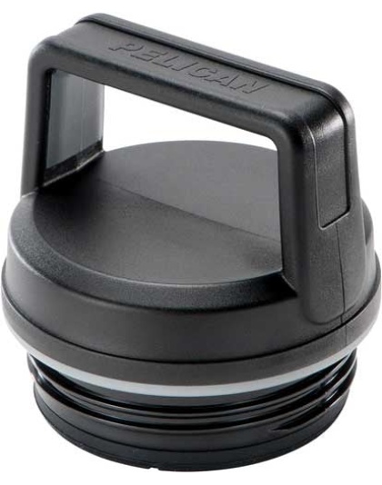 Pelican Traveler 64 Oz Bottle - Screw Top Leak Proof Ss Black