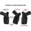 Galco Triton Iwb Holster Rh - Kydex 1911 4 1-4" Black
