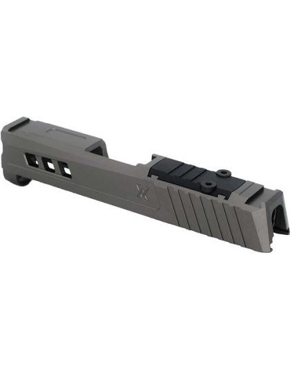 True Precision Sig P365 Slide - W-rms Cut & Plate Stealth Grey