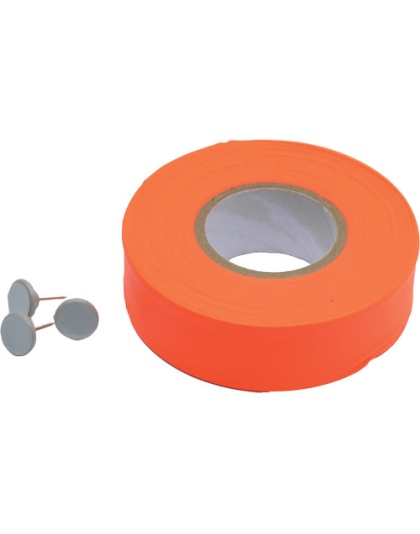 Hme Trail Marking Ribbon - Orange 150'