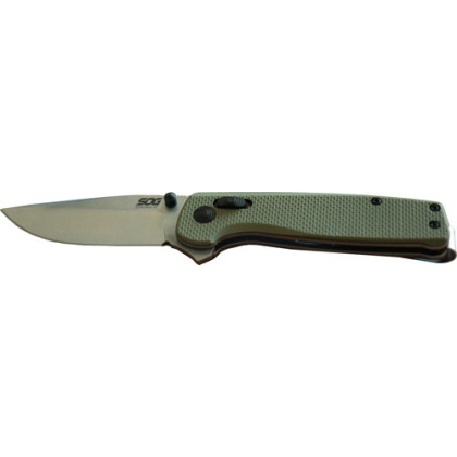 Sog Knife Terminus Xr G10 Pln - Edge 2.95" Blade Olive Drab