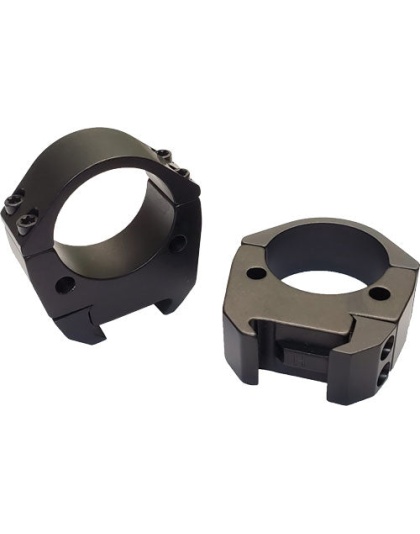 Talley Rings High 1" Modern - Sporting Rifle Black