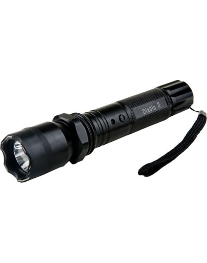Guard Dog Diablo Ii Stun Gun - W- Tac Light 5 Million Volts