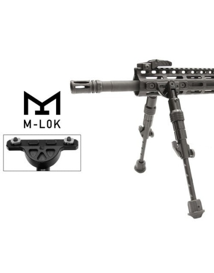 Utg Bipod Recon Flex M-lok - Matte Blk Center H 5.7"-8"