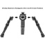 Utg Bipod Recon Flex Keymod - Matte Blk Center H 5.7"-8"