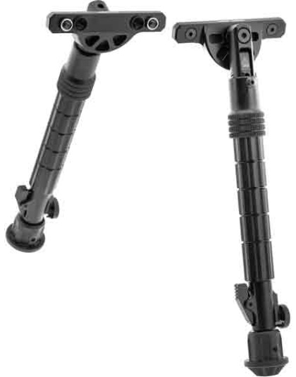Utg Bipod Recon Flex Keymod - Matte Blk Center H 8.0"-11.8"