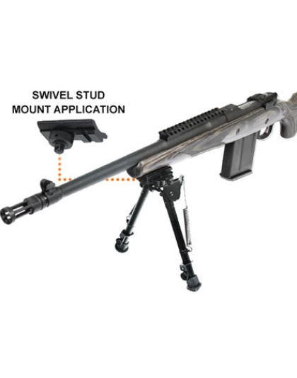 Utg Bipod Tactical Op 8-12.4" - Picatinny Mount W-stud Adapter