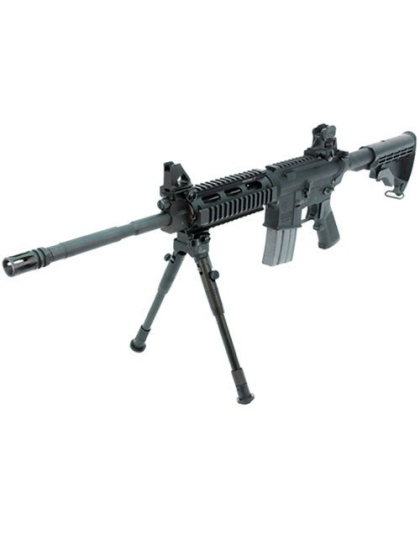 Utg Bipod Gen Hi Pro Shooters - Bipod Qd 8.7"-10.6" Rbbr Ft Pd