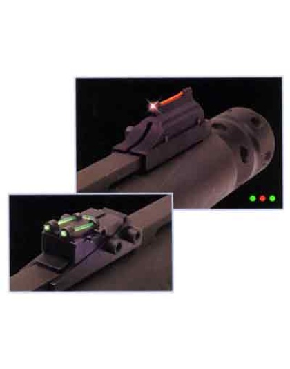 Truglo Sight Set Gobble-dot - Pro Series .375" Ribs Red-grn