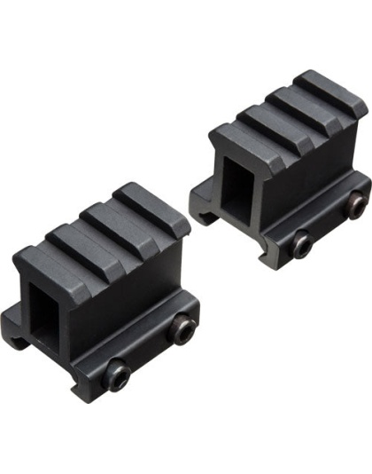 Truglo 2-piece Picatinny Riser - Mount 1" Rise 1.36" Length