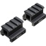 Truglo 2-piece Picatinny Riser - Mount 3-4" Rise 1.36" Length