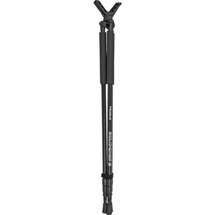 Truglo Solid Shot Tri-pod - 22"-68" Black W-neoprene Hndle