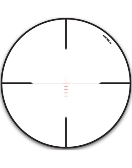 Truglo Scope Intercept 4-12x44 - Mm Ir Bdc Black W-neo Cover