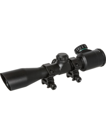 Truglo Crossbow Scope 4x32 - Black With Rings