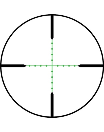 Truglo Tru-brite 4x32mm Scope - Illuminated R-g Mil-dot Black