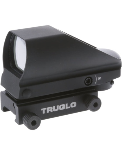 Truglo Tru-brite Red-green - Sight 4-reticle Black Matte<