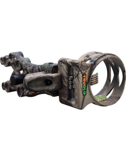 Truglo Bow Sight Carbon Xs - Xtreme 5-pin .019dia Rt-xtra