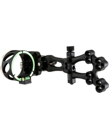 Truglo Bow Sight Veros 5-pin - Ddp .019-.010dia Black W-light