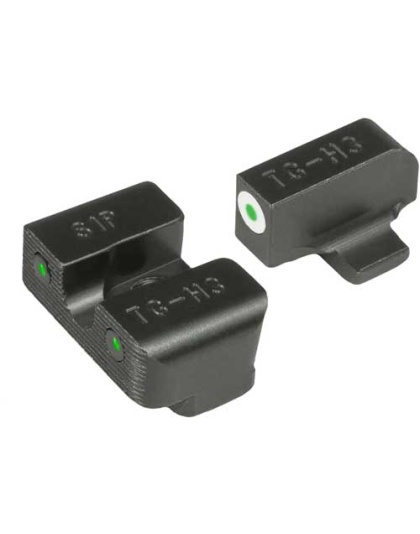 Truglo Sight Set Sig 6-8 - Tritium Pro White W- U-notch
