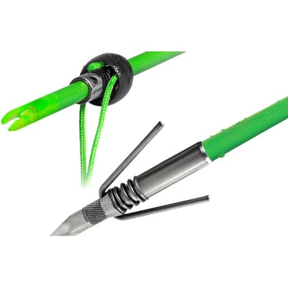 Truglo Bowfishing Speed Shot - Arrow W-spring Fshr Pnt & Slde