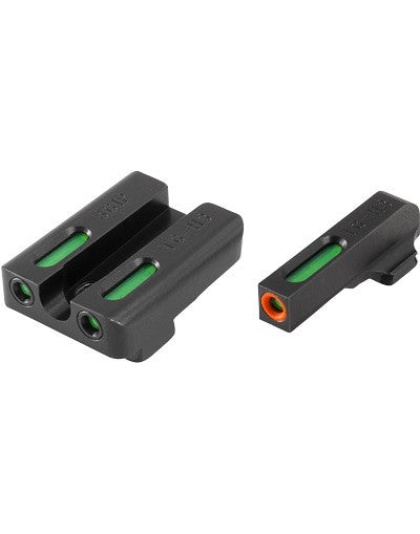 Truglo Sight Set Sig #6-#8 - Tfx Pro Green-orange Outline