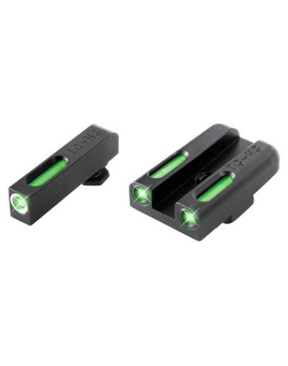 Truglo Sight Set Glock 42-43 - Tfx Tritium-fiber Optic Green