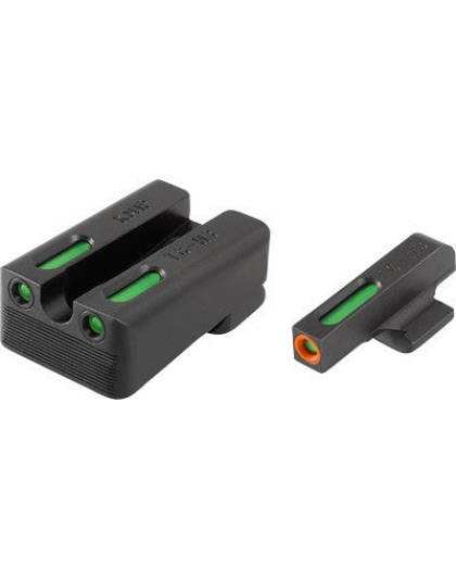 Truglo Sight Set Kimber 1911 - Tfx Pro Green-orange Outline
